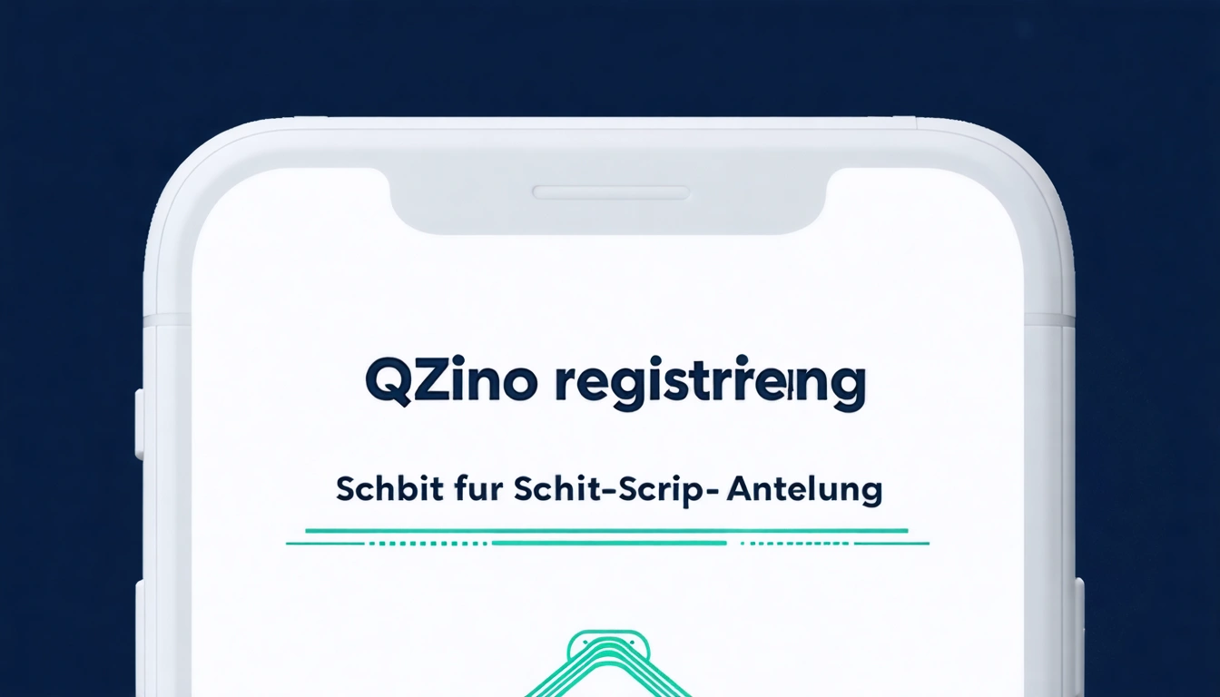 Qzino registrierung Schritt für Schritt Anleitung